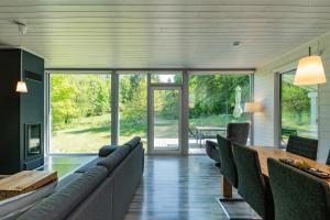 Posezení v ubytování 4 Personen mit Sauna F3H3