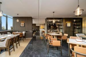 Zona de estar de 上海虹桥荷逸唐酒店北新泾地铁站Shanghai Hongqiao Heyitang Hotel Beixinjing Subway Station Branch