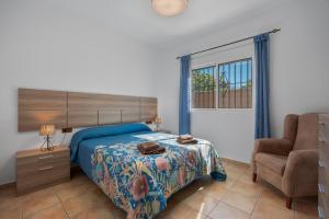 Кровать или кровати в номере Olivos 1C +23 фотографии