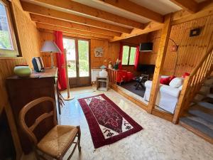 O zonă de relaxare la Les Chalets de Barcelonnette