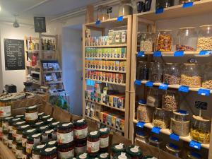 a store filled with lots of different types of food at Organic BnB Froschkoenig Gersau in Gersau