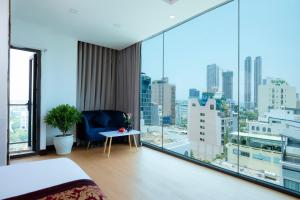 Posezení v ubytování A9 Beach Hotel Da Nang