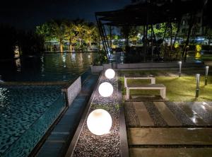 Bazén v ubytování Oasis Condominiums Ipoh nebo v jeho okolí