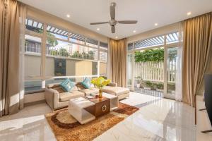 Χώρος καθιστικού στο Khanh Villa Phuoc Truong 2 - Venuestay