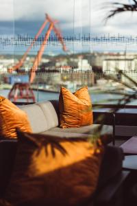 Area soggiorno di Clarion Hotel The Pier