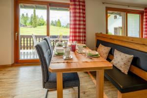 Posezení v ubytování Gästehaus Alpina