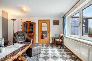 Zona de estar de Fewo Ingrids Ferienhof