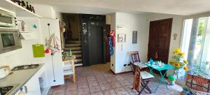 Kuchyň nebo kuchyňský kout v ubytování B&B Dolce vista al lago Lugano