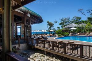 Bazén v ubytování Media Luna Resort & Spa nebo v jeho okolí