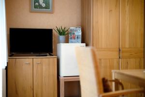 TV a/nebo společenská místnost v ubytování Grundhof