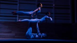 two ballet dancers are performing on the stage at Labranda Marieta & Spa - Adults Only in Playa del Ingles