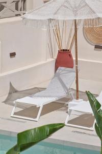 Bazén v ubytování Salt Suites Paros nebo v jeho okolí + 37 fotografií
