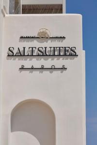 Certifikát, hodnocení, plakát nebo jiný dokument vystavený v ubytování Salt Suites Paros