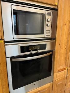 Η κουζίνα ή μικρή κουζίνα στο Wicky 1 Monteur Wohnung
