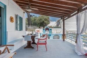 Μπαλκόνι ή βεράντα στο Telendos Gallery House