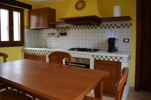 Kuchyň nebo kuchyňský kout v ubytování Casa Carletto, Abruzzo