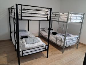 Postel nebo postele na pokoji v ubytování Gite de la margeride