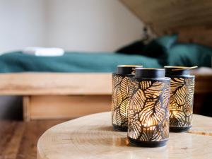 Posezení v ubytování Roubenka Meandra - studio 32m2