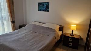 Postel nebo postele na pokoji v ubytování AMS 8b