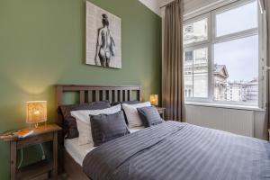 Posteľ alebo postele v izbe v ubytovaní Amora Homes Basilica Monnalisa luxury 3 bedrooms apartment with amazing view NEED RESERVATION X FREE PARKING
