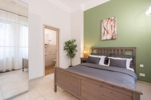 Posteľ alebo postele v izbe v ubytovaní Amora Homes Basilica Monnalisa luxury 3 bedrooms apartment with amazing view NEED RESERVATION X FREE PARKING
