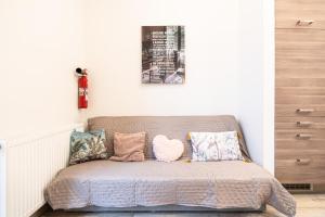 Posteľ alebo postele v izbe v ubytovaní Amora Homes Basilica Monnalisa luxury 3 bedrooms apartment with amazing view NEED RESERVATION X FREE PARKING
