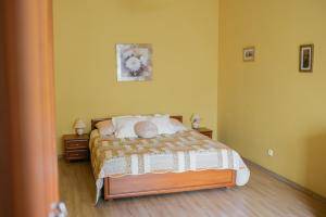 Postel nebo postele na pokoji v ubytování Apartamenty Optimal