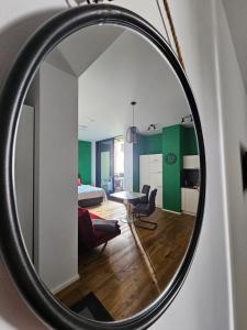 Posezení v ubytování Studio Green + 14 fotografií