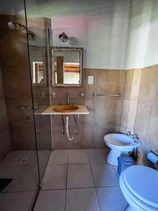 Koupelna v ubytování TordilloB&B