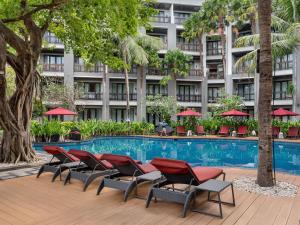 Bazén v ubytování Pullman Bali Legian Beach nebo v jeho okolí