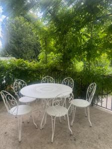 Zahrada ubytování Villa Rhôna
