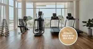 Spordikeskus ja/või sportimisvõimalused majutusasutuses Falkensteiner Hotel & Spa Jesolo