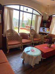 Χώρος καθιστικού στο Cham House