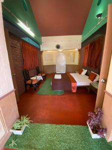 Ένα ή περισσότερα κρεβάτια σε δωμάτιο στο Cham House