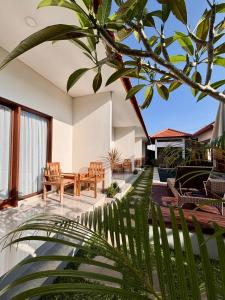 Χώρος καθιστικού στο Kampana Homestay