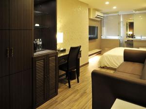 Posezení v ubytování Maple Hotel