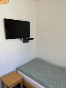 Televízia a/alebo spoločenská miestnosť v ubytovaní Penzion Ječmínek