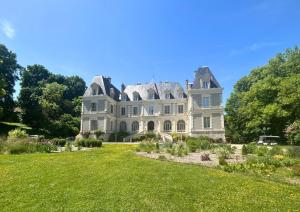 Zahrada ubytování Château de Saint-Bohaire