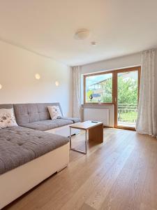 Posezení v ubytování Wiesen Appartment