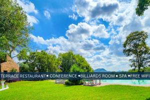 a sign that reads temperature resistant balletts room at The Venue Country Hotel & Spa in Hartbeespoort