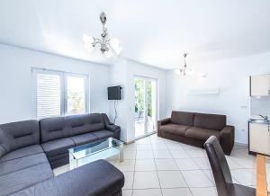 Et opholdsområde på Apartments Niks