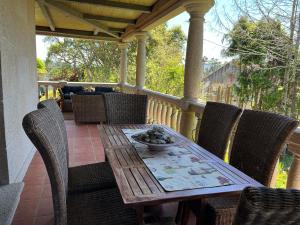 Balkón nebo terasa v ubytování Preciosa casa en playa el Molino