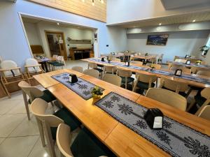 En restaurant eller et andet spisested på Willa Aniołówka