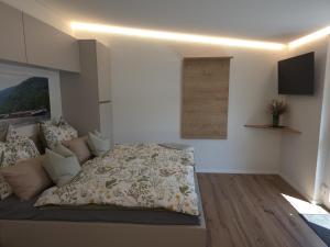 Postel nebo postele na pokoji v ubytování MainUrlaubsStop
