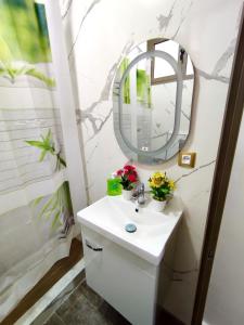 Koupelna v ubytování Hideaway Rosa Parc Mohammedia