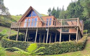 Zahrada ubytování Cabaña tipo Chalet - Quimera Ecolodge