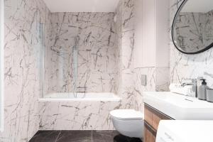 Phòng tắm tại Scala City Center Apartments by Lion Apartments