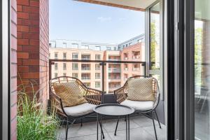 Khu vực ghế ngồi tại Scala City Center Apartments by Lion Apartments