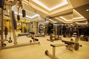 Fitness centrum a/nebo fitness zařízení v ubytování Ilkbal Deluxe Hotel &Spa Istanbul