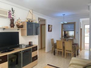 Kuchyň nebo kuchyňský kout v ubytování Apartamentos Marina Park